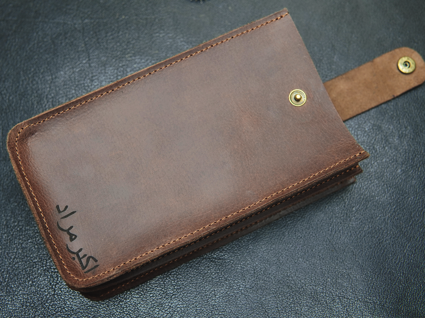 Premium Leather Mobile Pouch