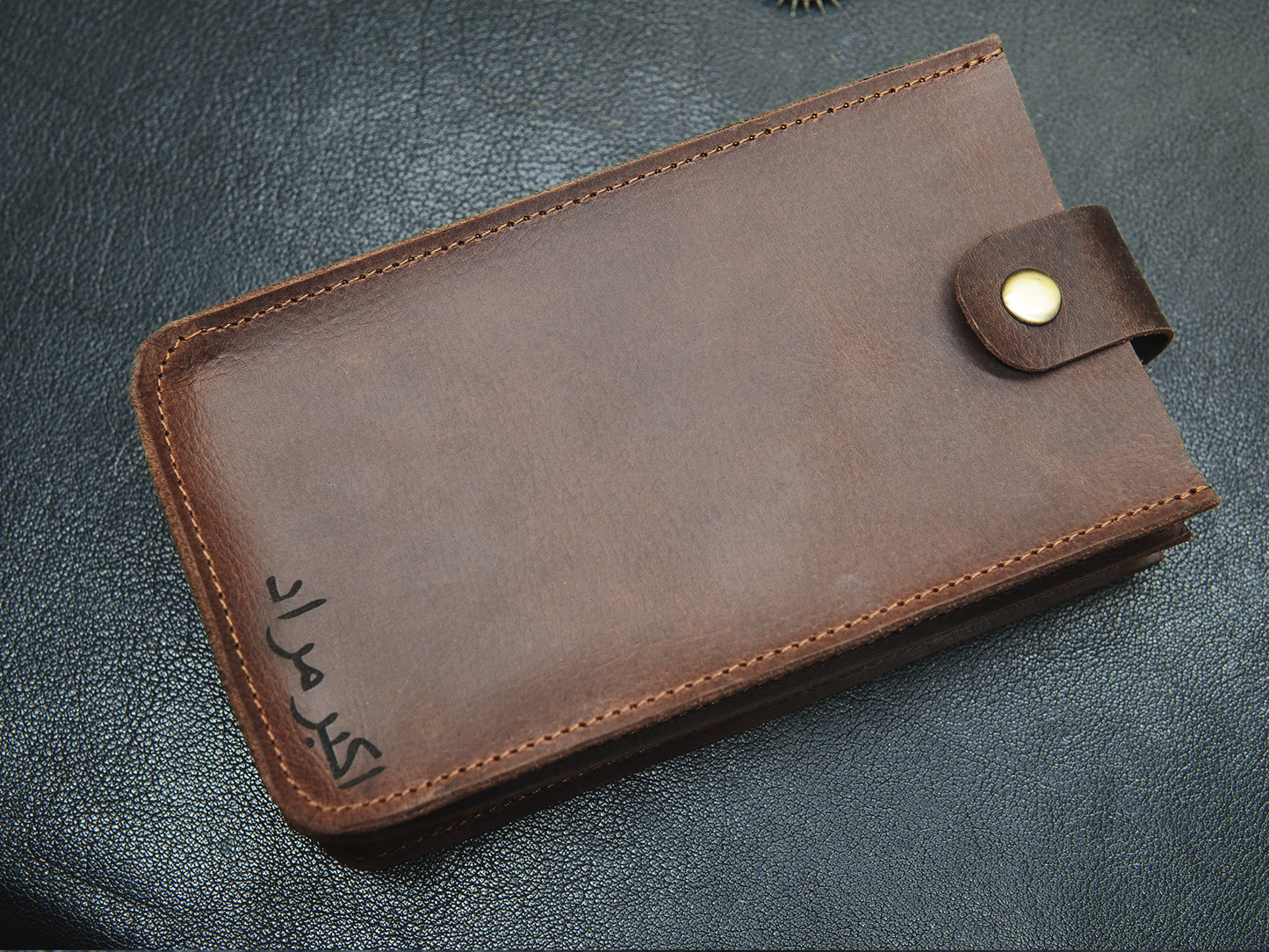 Premium Leather Mobile Pouch