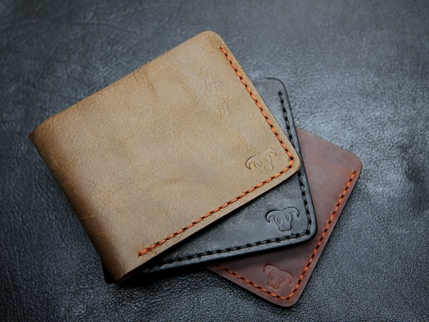 Premium Full-Grain Leather Texture