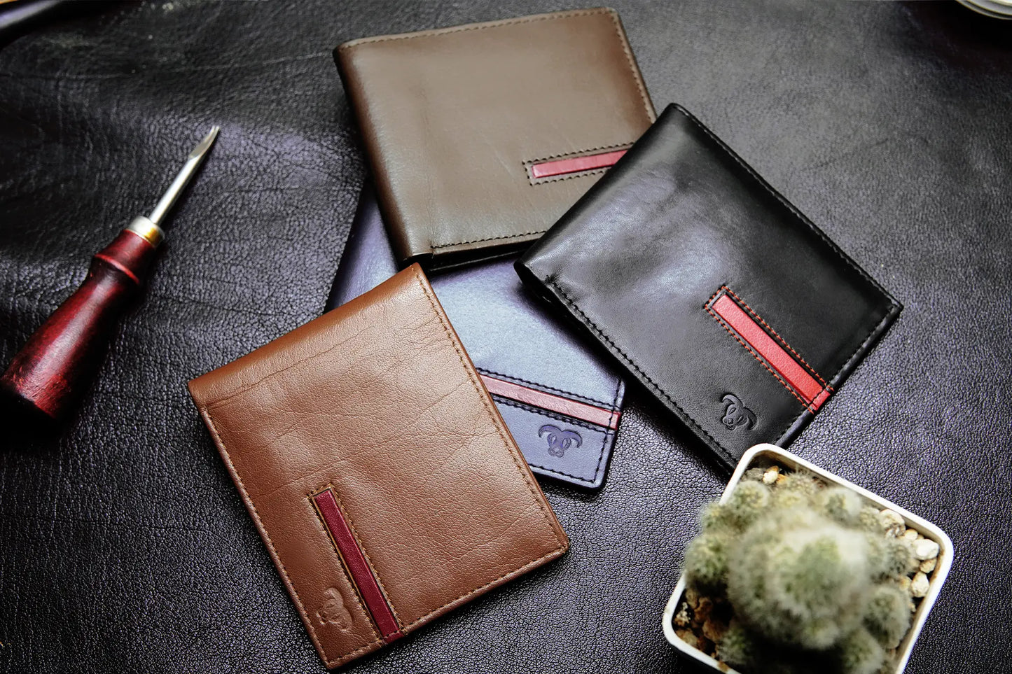 Sophisticated men’s wallet for daily use and professional appeal