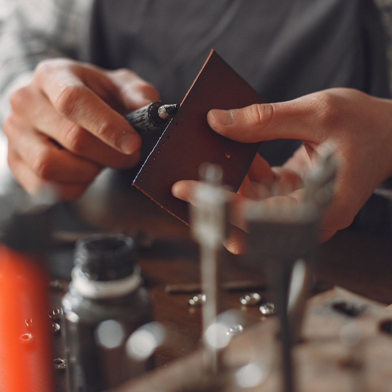 Handmade bifold Wallet
