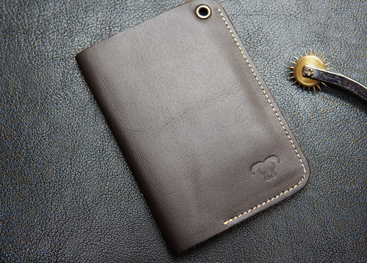  leather passport wallet for men – stylish and durable.