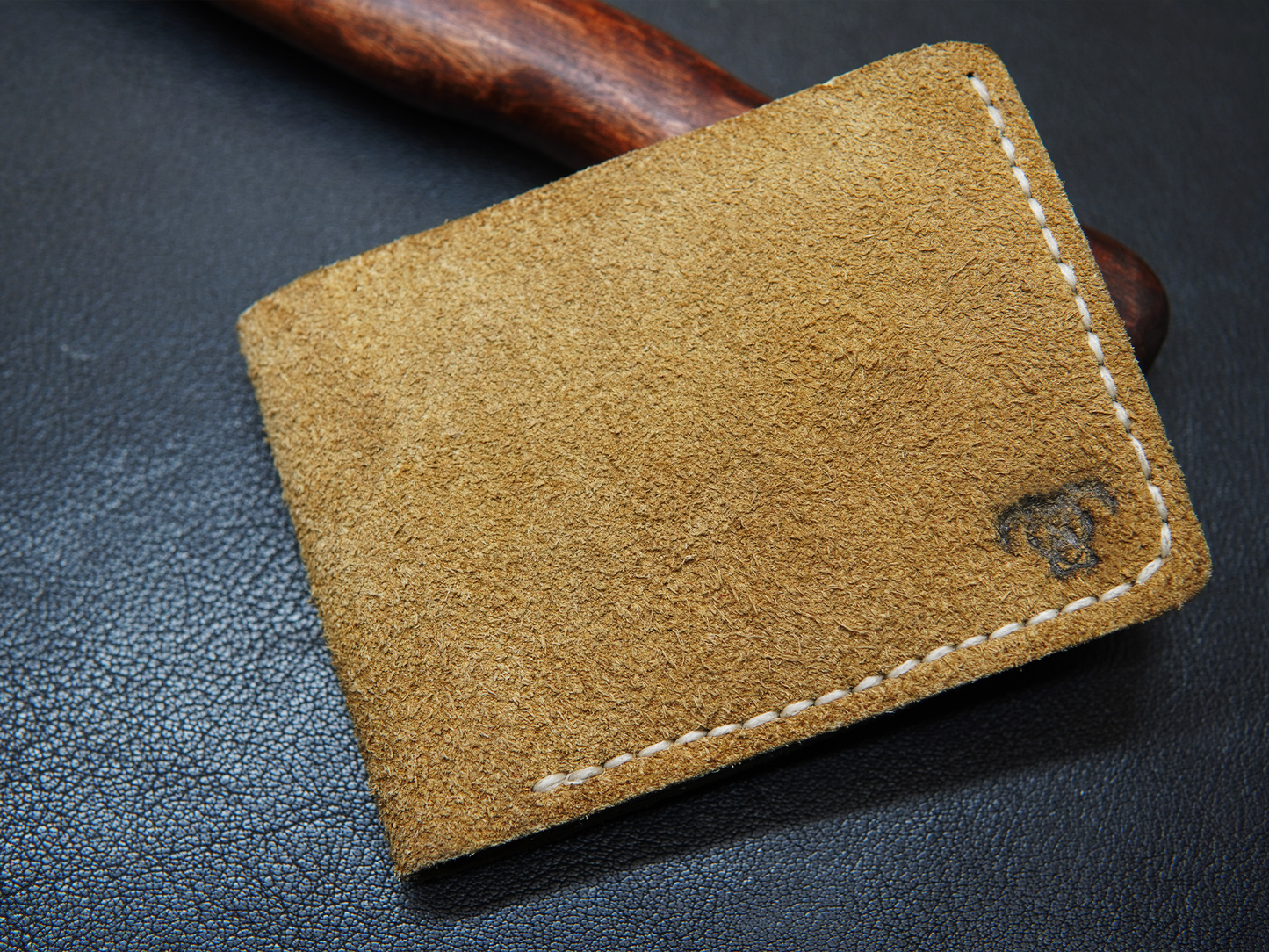Beige premium leather wallet for men