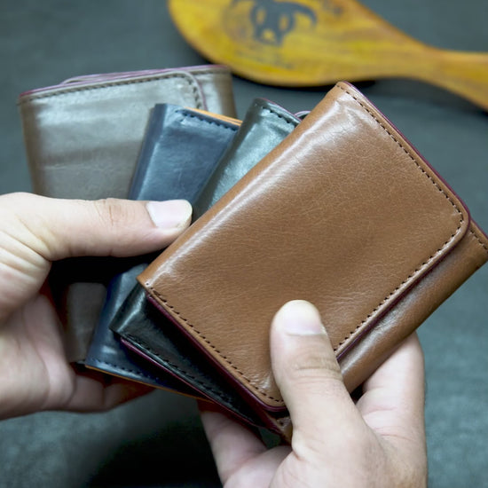 Trifold Leather wallet