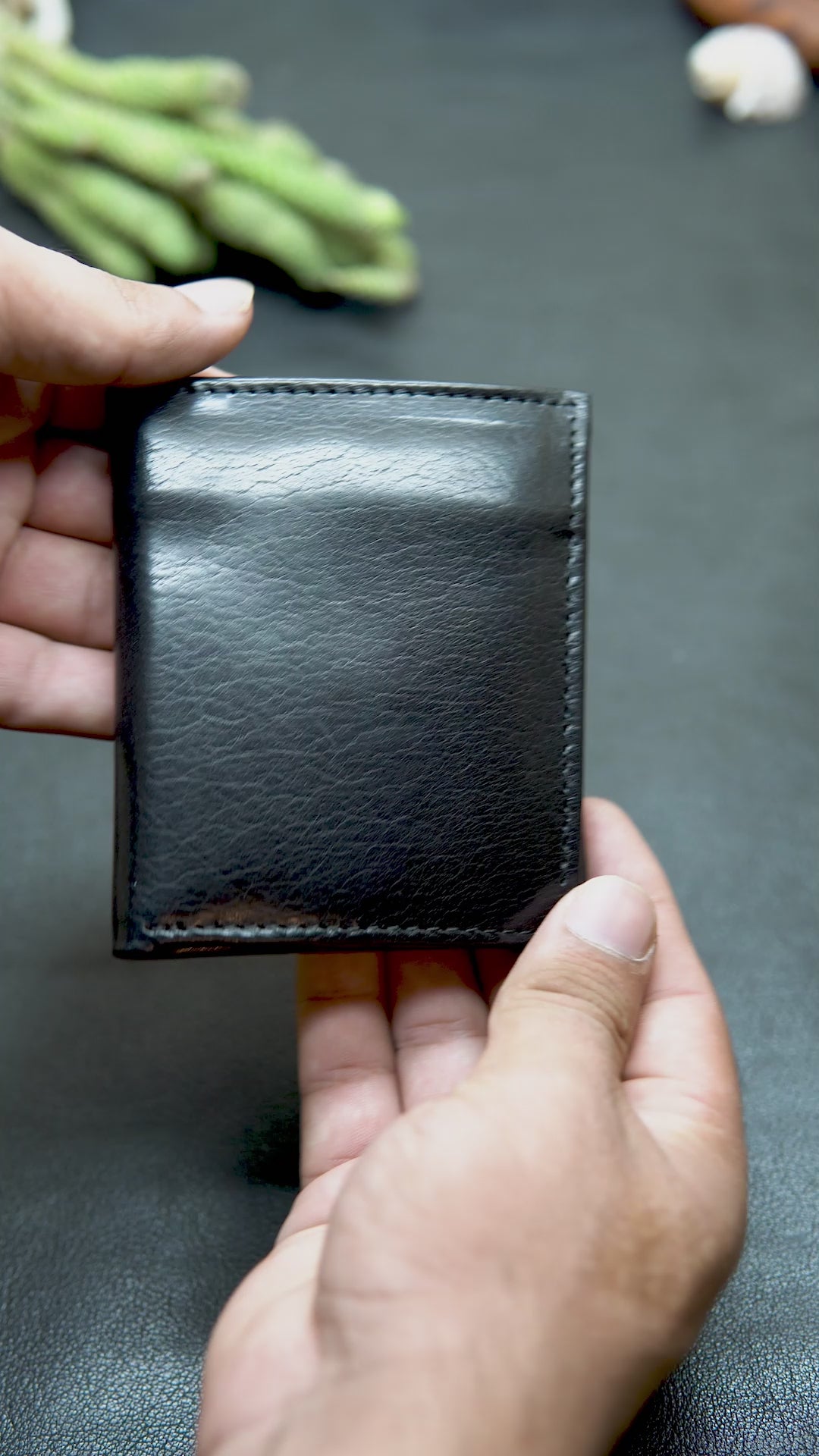 Men's wallet black